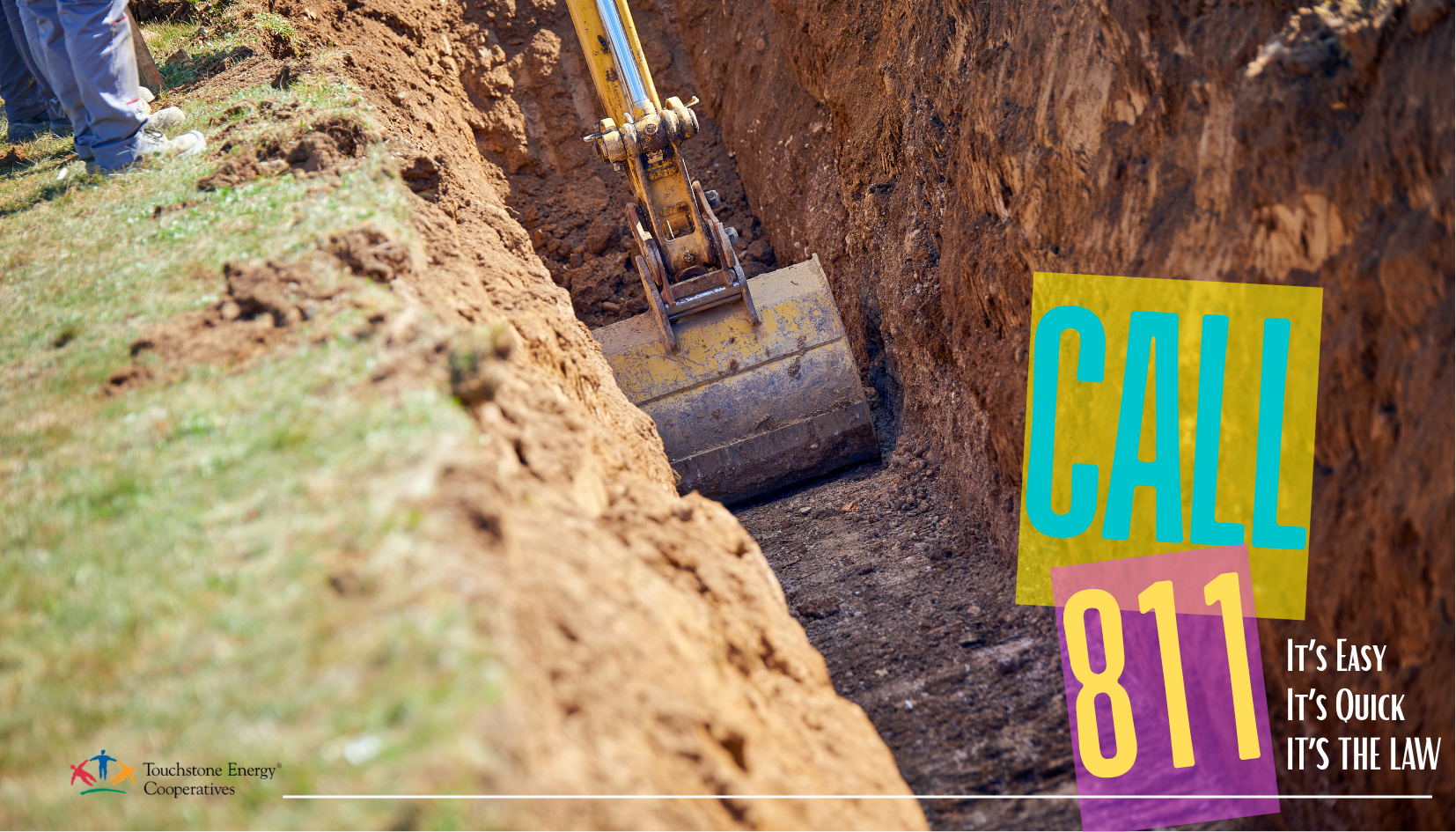 Digging trench